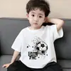 Camiseta Interior Transpirable de Algodón Puro para Niños, Camiseta de Manga Corta de Verano para Niños, Top Estilo Coreano Guapo con Estampado de Dibujos Animados