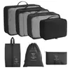Bolsa de Almacenamiento para Ropa Interior de Viaje, Lencería, Calcetines, Bolso de Hombro Impermeable, Organizador de Bolso, Equipaje, Ropa, Bolsa de Almacenamiento para Maleta