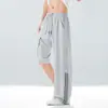 Verano 2026 Nuevo Estilo Casual Americano Seda de Hielo Transpirable Malla Pantalones de Pierna Ancha para Hombre Sueltos Delgados Rectos Largos