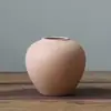 Vaso Pequeno de Cerâmica, Decoração de Casa de Hóspedes, Ornamento de Arte, Decoração com Flores Secas, Cerâmica Lisa, Estilo Nórdico Ins
