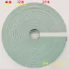 Cuerda de papel ratán de color ancho exportada a Japón 12 hebras de cuerda de papel ratán de papel tejida material hecho a mano rollo de 20 metros 10 metros