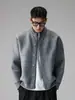 Suéter Cárdigan Holgado Estilo Nube Retro Americano Falso de Dos Piezas Bloque de Color para Hombre Primavera Otoño Invierno Ropa de Abrigo de Punto Estilo Old Money