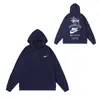 Marca de Moda Extranjera Stu Sudadera Otoño e Invierno Chaqueta con Capucha Casual Holgada para Hombres y Mujeres Parejas Ins