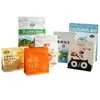 Bolsa de empaque de alimentos con impresión a color personalizada, sellado de ocho lados, bolsa autosellable tipo stand-up, alimento para perros, alimento para gatos, bolsa de papel de aluminio, bolsa autosellable para snacks