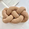Nuevo Estilo Ins Cojín Creativo de una Sola Tira Tejido Cojín para Siesta Cojín de Silla Juguete Muñeca para Sofá Decoración de Eventos