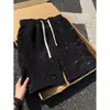 Shorts de tie-dye rasgados estilo comercio exterior transfronterizo para hombre, marca de moda de verano, pantalones geniales de estilo callejero, pantalones cortos deportivos de longitud media estilo americano