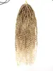 Princesa do comércio exterior música tranças sujas femininas africanas cabelo de crochê 18 polegadas 22 tranças sujas peruca de cabelo cabelo cacheado fabricantes