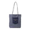 Bolso tote de cuadros de doble cara estilo americano para mujer 2025 verano nuevo bolso de hombro de gran capacidad tendencia todo-partido bolso de axila venta al por mayor