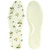 Plantillas Desodorantes, Antibacterianas, Anti-Olor, Absorbentes de Sudor, Transpirables, Cómodas, Suaves, para Zapatos de Cuero de Hombre y Mujer, Plantillas para Zapatos Deportivos, Plantillas para las Cuatro Estaciones
