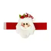 Cortinas de Navidad Transfronterizas Abrazaderas para Cortinas Decoraciones de Papá Noel Muñeco de Nieve Abrazaderas para Cortinas Decoraciones para el Hogar y el Hotel