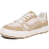 Baikuang 2022 Novos Sapatos de Lona Femininos Cor Combinando Casual Flat Respirável Sapatos da Moda All-match Estudante Tênis de Cano Baixo