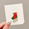 Broche Rena de Natal Broche Fofo do Papai Noel Presente Pequeno Criativo Enfeite de Distintivo Árvore de Natal de Pelúcia