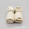 Portalamparas G9 de plástico de diente completo para bombilla LED halógena portalamparas de alta temperatura con soporte anillo exterior portalamparas G9 de alto y bajo voltaje