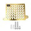 Cubierta de rejilla de refrigeración para depósito de agua de aleación de aluminio CNC adecuada para modificación de motocicleta NVX155/AEROX155 cubierta protectora