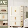 Em Estoque Guarda-Roupa Doméstico Sem Instalação Armário de Armazenamento de Brinquedos para Lanches de Bebê Armário de Armazenamento para Sala de Estar Guarda-Roupa Simples Infantil
