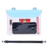 Bolsa impermeable oblicua trasera directa de fábrica riñonera bolsa impermeable bolsa impermeable para teléfono móvil buceo bolsa transparente con pantalla táctil natación