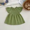Nuevo Vestido de Primavera y Otoño para Niñas 100% Algodón Vestido de Princesa Vestido de Niña Ceñido a la Cintura Estilo Pequeño Chanel Vestido de Princesa para Niños