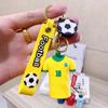 Chaveiro Modelo Camisa Cristiano Ronaldo Messi Copa do Mundo Qatar Nº 7 Nº 10 Pingente de Mochila Acessórios Atacado