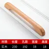Manija de Armario de Madera Maciza en Forma de T, Manija de Cajón y Gabinete de Madera, Manija de Puerta de Gabinete Infantil, Manija de Gabinete de Madera, Estilo Minimalista Japonés