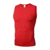Chaleco ajustado para hombre, entrenamiento deportivo, running, fitness, baloncesto, equitación, elástico, secado rápido, sudadera