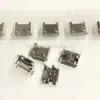 Placa de inserción de 7.2 patas para micrófono, interfaz hembra de 5P niquelada, zócalo MicroUSB de borde rizado, todo Cobre