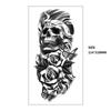 Astroastronauta Negro Belleza Personaje Clásico Brazo Completo Pequeño Xqb Transferencia de Agua Transfronterizo Artificial Desechable Pegatina de Tatuaje