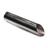 Adecuado para modificación de tubo de escape de coche Mercedes-Benz G500 G55 G63 Garganta de cola Babos Tubo B Negro cepillado brillante