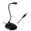 Micrófono USB de Cuello de Cisne para Escritorio Salar/salar 3.5 Micrófono Remoto para Conferencias Video Voz Portátil