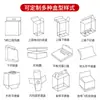 Cajas de Empaque de PVC en Stock, Cajas Plegables Transparentes de PET de Grado Alimenticio, Cajas Pequeñas de Plástico PP Escarchado, Cajas de Empaque para Cepillos de Dientes, Hechas a Medida