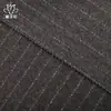 Tejido de lana peinada mezcla 55% lana hecho a medida para trajes de hombre, suministrado directamente por el fabricante, tejido a rayas