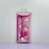 Sanrio Nueva Bolsa de Almacenamiento Combinación de Papelería Regla Plegable Lápiz Goma de Borrar Traje Caja de Regalo Premio Regalo Papelería para Estudiantes
