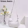 Bolsa de moda Guangzhou bolsa modeladora transfronteiriça novo estilo bolsa transversal de mão bolsa meia-lua feminina portátil de ombro único bolsa de axila