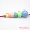 Accesorios Hechos a Mano DIY para Niños 6-26mm Resorte Cuentas de Caramelo Coloridas Cuentas de Agujero Grande Cuentas Sueltas Cuentas Acrílicas