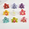 Cabeza de flor artificial, película impresa en 3D, cabeza de flor de Cymbidium, flor artificial para ropa, zapatos, sombreros, decoraciones, tocados, accesorios para el cabello, decoraciones de boda
