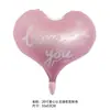Labial Globo Transfronterizo Labios Decoración de Boda Qixi Día de San Valentín Fondo Arreglo de Papel de Aluminio Paloma Blanca Coche de Bodas Globo Venta al por Mayor