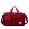 Bolsa de equipaje portátil ligera de gran capacidad para distancias cortas, bolsa de viaje para viajes de negocios, bolsa deportiva para fitness, bolso cruzado para hombre con separación de seco y húmedo