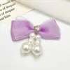 Accesorios para Pasador de Pelo, Tocados, Calcetines, Zapatos, Sombrero, Fundas para Teléfono Móvil, Accesorios para Ropa, Lazo de Perlas Incrustadas con Diamantes Hecho a Mano