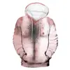 Sudadera con capucha holgada para hombre, con estampado digital 3D personalizado, estilo europeo y americano, primavera y otoño de 2024