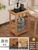 Mesa de Chá Simples Pequena Doméstica Prateleira de Armazenamento Sala de Estar Varanda Bule Multifuncional Prateleira para Fervura de Água Removível Chá Simples Novo Produto