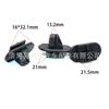 Adecuado para Volvo S40S80S60LXC60XC90 protector inferior de puerta faldón lateral clip fijo hebilla de plástico