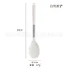 Conjunto de 10 espátulas de silicone, resistentes a altas temperaturas, espátulas para panelas antiaderentes, conjunto de utensílios de cozinha para cozinhar em casa
