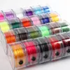 Fio Elástico de Seda Lisa Personalizado Fio de Cristal Colorido com Contas Pulseira Trançada de Contas Corda de Contas Corda para Brincar Atacado