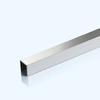 Zócalo de acero inoxidable con forma de U para pared de fondo de baldosas de cerámica, hermosa tira para envolver costuras, línea de pie de metal cepillado de titanio negro de 4 cm