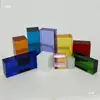 Cubo Rectangular de Cristal K9 Cubo de Cristal Base de Cristal Logo Grabado en 3D