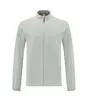Chaqueta Deportiva de Entrenamiento para Hombre de Manga Larga de Color Sólido Simple Otoño 2026 7A Antibacteriana Impermeable Delgada Unisex Mismo Estilo