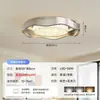 Lámpara de Techo Minimalista Italiana para Dormitorio Bauhaus 6 Nueva Luz para Dormitorio Principal Lujo Alto Sentimiento de Gama Alta Luz Popular para Dormitorio de Celebridades de Internet Acero Inoxidable