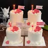Decoração de Bolo para o Dia das Mães 2025 Fada Mãe Para Sempre 18 Anos Festa de Feriado Topper de Sobremesa