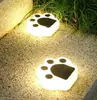 Nuevas Luces Solares para Césped para Jardines de Patio, Luces de Paisaje, Luces Solares, Luces de Suelo LED de Color Cálido, Iluminación Ambiental