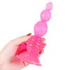 Tapón anal de cristal transparente para noche larga, dilatador anal gay, Amazon nuevo trasero grueso, cuentas de tracción, tapón anal rosa grande