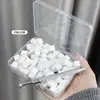 Caixa de Armazenamento com Esponja para Ferramentas de Nail Art Desktop Japonês Grande Capacidade Algodão Peça Loja de Nail Art Suprimentos Caixa de Armazenamento de Mesa para Nail Art
